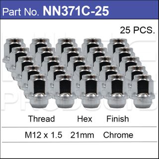 Wheel Nuts pk25