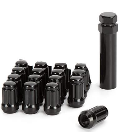 Lock Nuts Black (16)