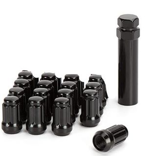 Lock Nuts Black (16)