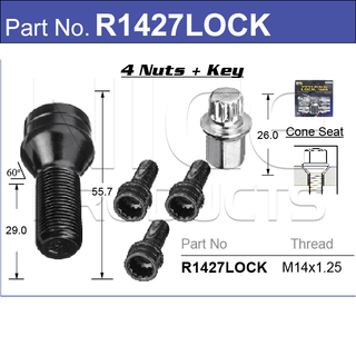 Lock Nuts (set of 4)