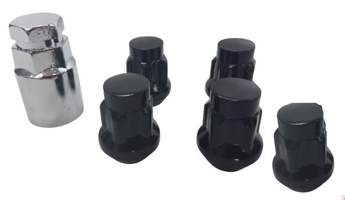 Lock Nuts Black PK5