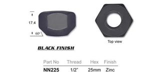 Wheel Nut Pkt 25