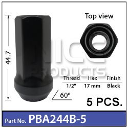 Race Open Ended Nuts