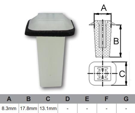 FASTENERS Bag 1000