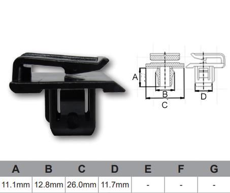 FASTENERS Bag 100