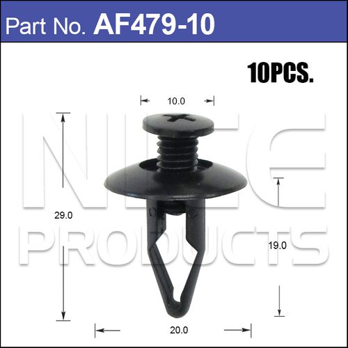 FASTENERS Pkt 10