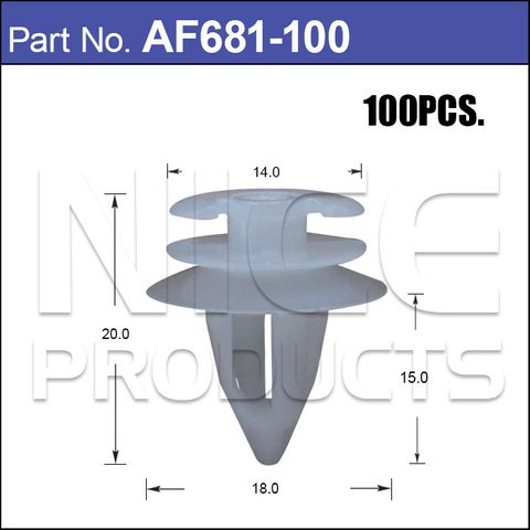 FASTENERS Bag 100