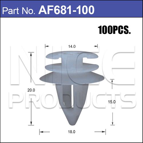 FASTENERS Bag 100