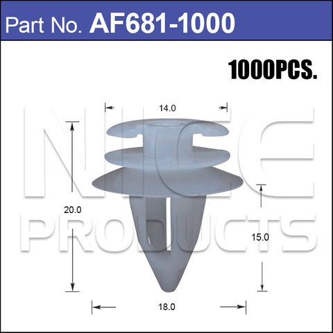 FASTENERS Bag 1000