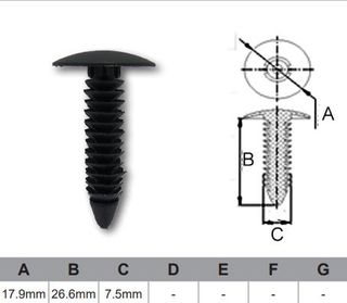 FASTENERS Bag 100