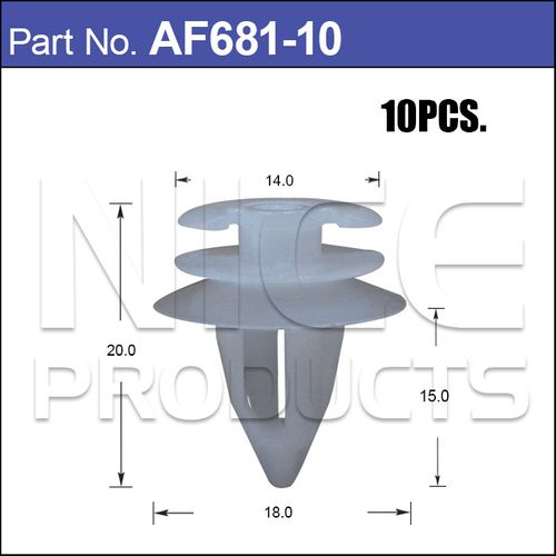 FASTENERS Pkt 10