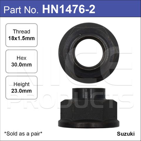 Hub Nuts Pair
