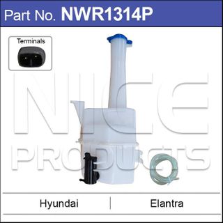 Washer Bottle With Washer Pump