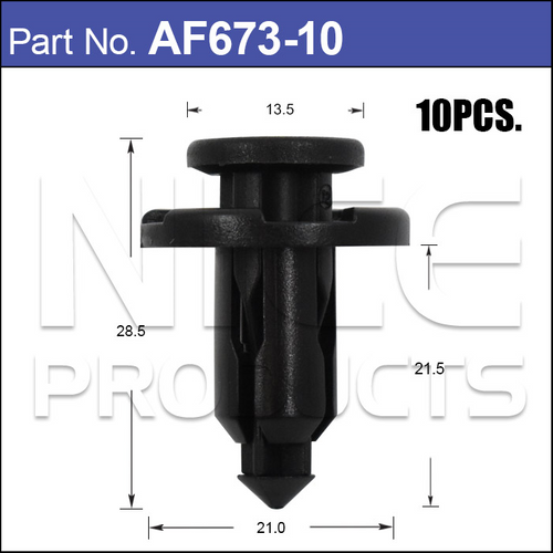 Fasteners Pkt 10