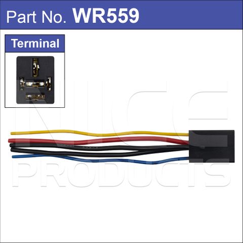 SOCKET For 80A 5 Pin Relay   3 Winde 2 Narrow pins