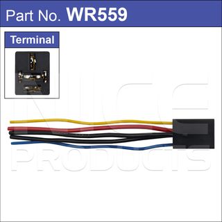 SOCKET For 80A 5 Pin Relay   3 Winde 2 Narrow pins