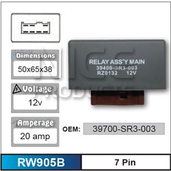 RELAY WITH BRACKET