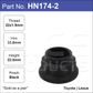Hub Nut Pair