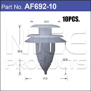 FASTENERS Pkt 10