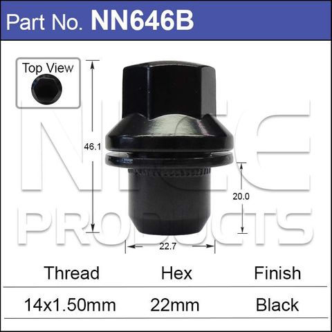 LAND ROVER WHEEL NUT