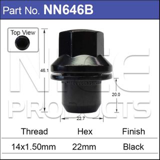 LAND ROVER WHEEL NUT