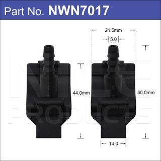 Windscreen Washer Nozzle Pair