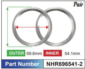 Aluminium Hub Rings