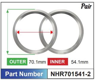 Aluminium Hub Rings