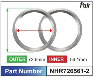 Aluminium Hub Rings