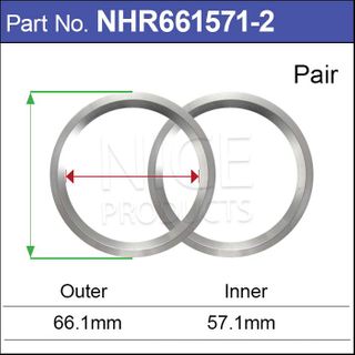 Aluminium Hub Rings