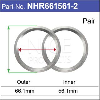 Aluminium Hub Rings