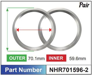 Aluminium Hub Rings