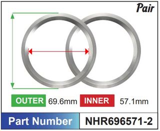 Aluminium Hub Rings