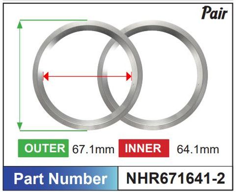 Aluminium Hub Rings