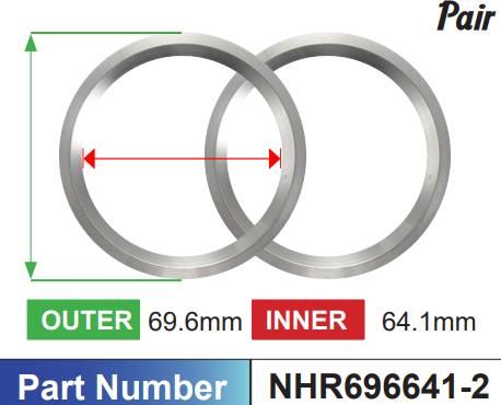 Aluminium Hub Rings