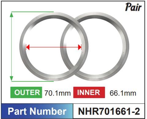 Aluminium Hub Rings