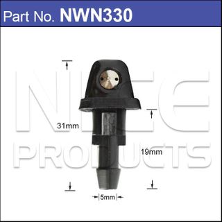 Washer Nozzle Pair