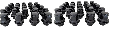 Toyota Landcruiser Black Wheel Nuts Pk 50
