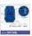 Wheel Nuts Pk5 BLUE