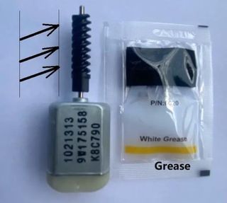 Mazda Central Door Lock Actuator Motor  BLACK