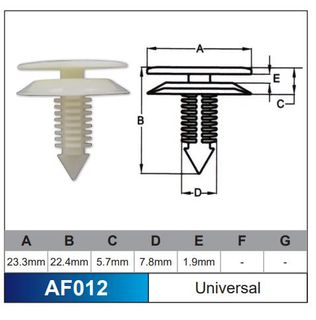 Fasteners Bag 100