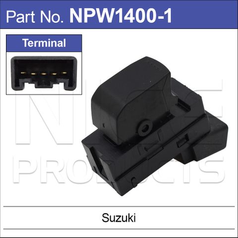 Single Power Window Switch