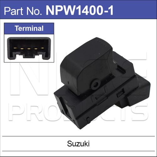 Single Power Window Switch