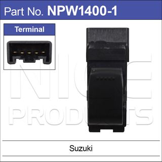 Single Power Window Switch