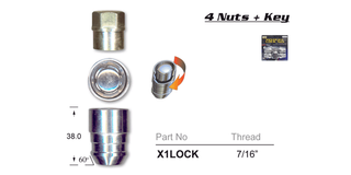 Lock Nuts (set of 4)