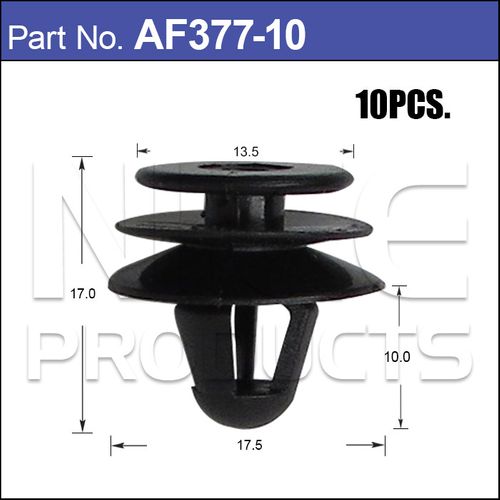 FASTENERS Pkt 10