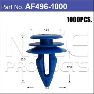 FASTENERS Pkt 1000