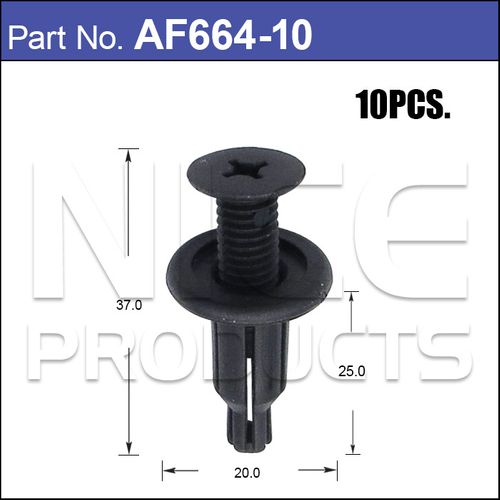 Fasteners Pkt 10