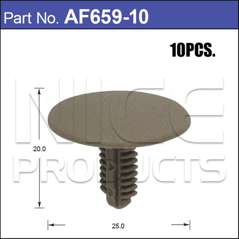 Fasteners Pkt 10