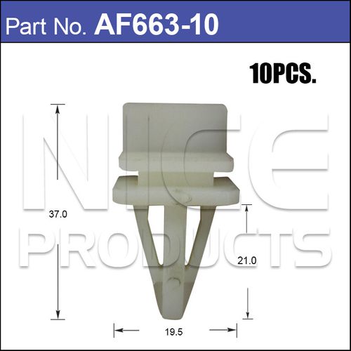 Fasteners Pkt 10